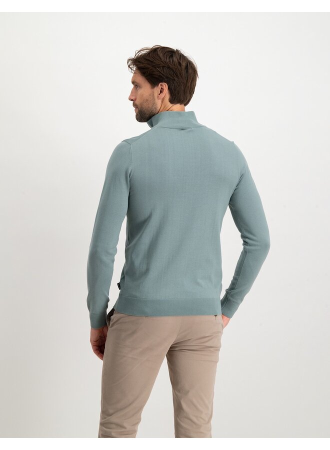 Saint Steve quarter zip pullover groen