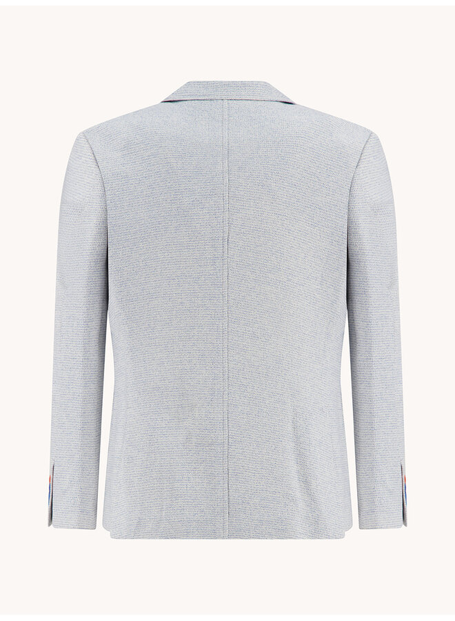 A Fish named Fred blazer boucle licht blauw