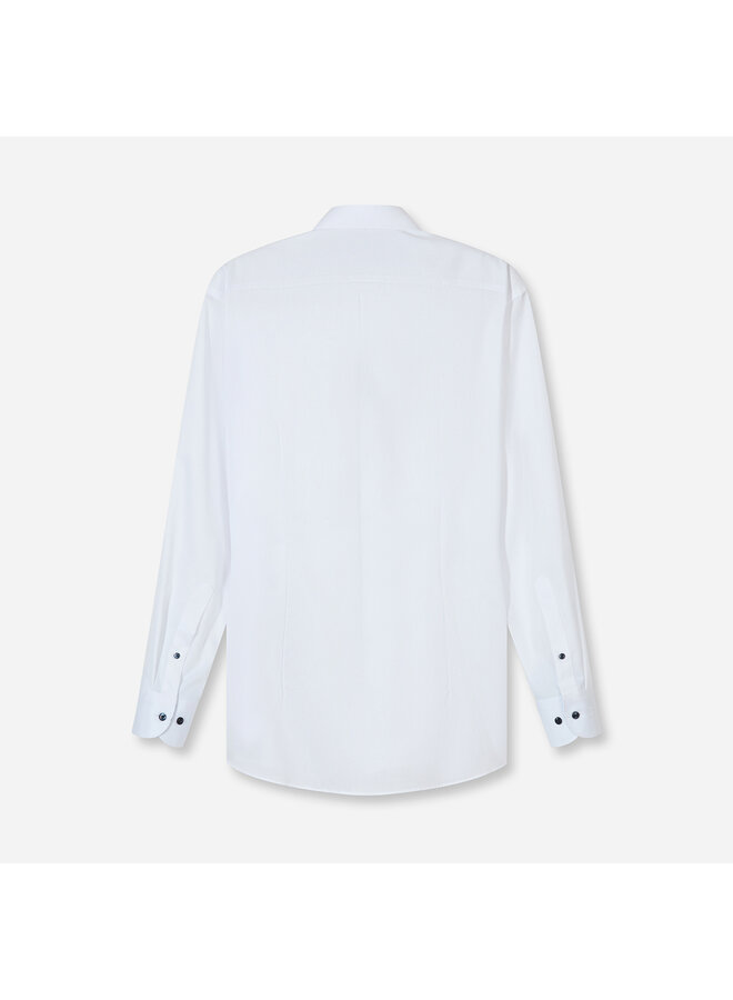 Olymp Modern fit shirt Luxor uni wit