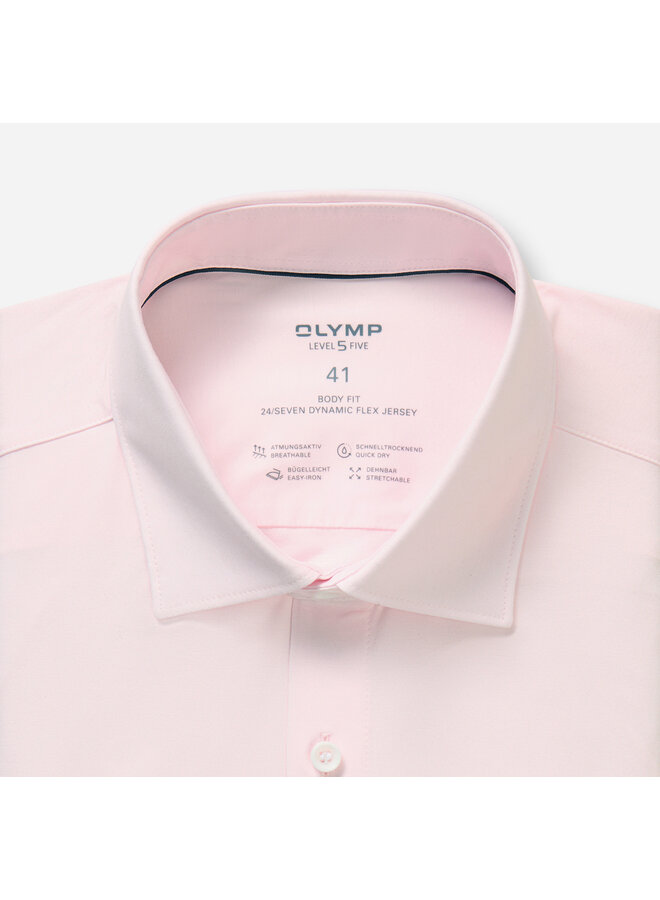 Olymp shirt level 5 Dynamic flex jersey uni roze