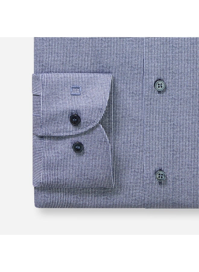 Olymp shirt level 5 Dynamic flex jersey print navy