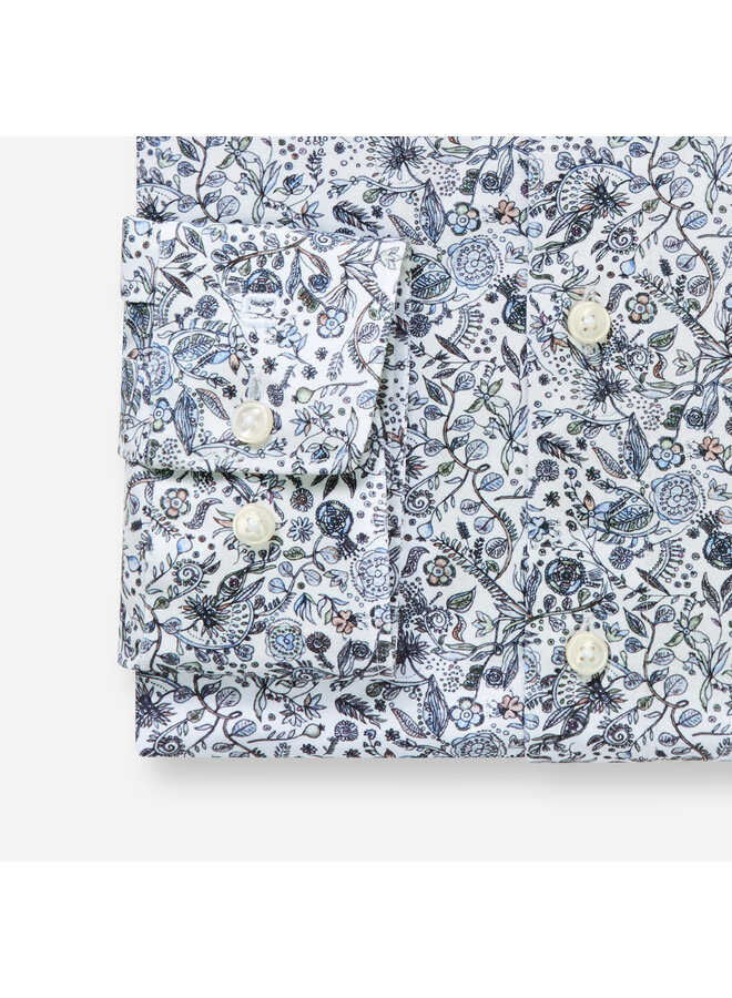 Olymp shirt 24/seven modern fit flex jersey print