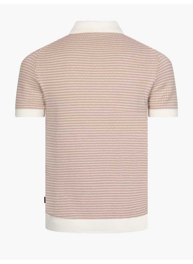 Cavallaro Napoli Multipo polo gebreid old pink