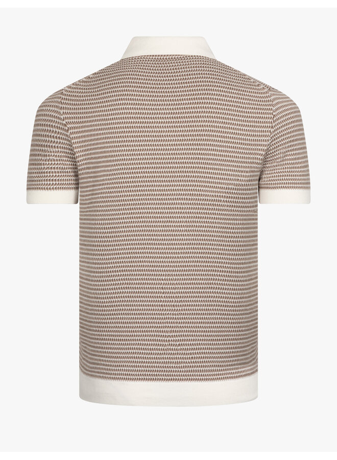 Cavallaro Napoli Multipo polo gebreid taupe