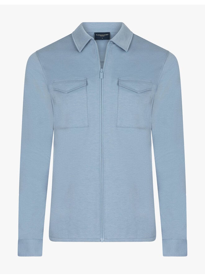 Cavallaro Zaverio overshirt light blue