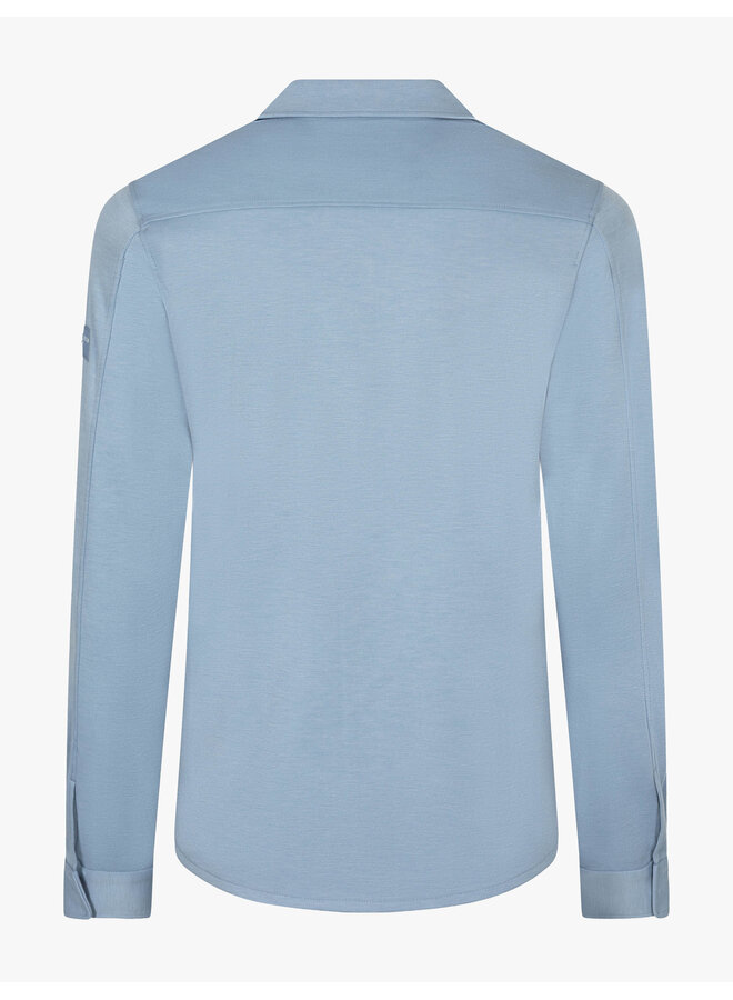 Cavallaro Napoli Zaverio overshirt light blue
