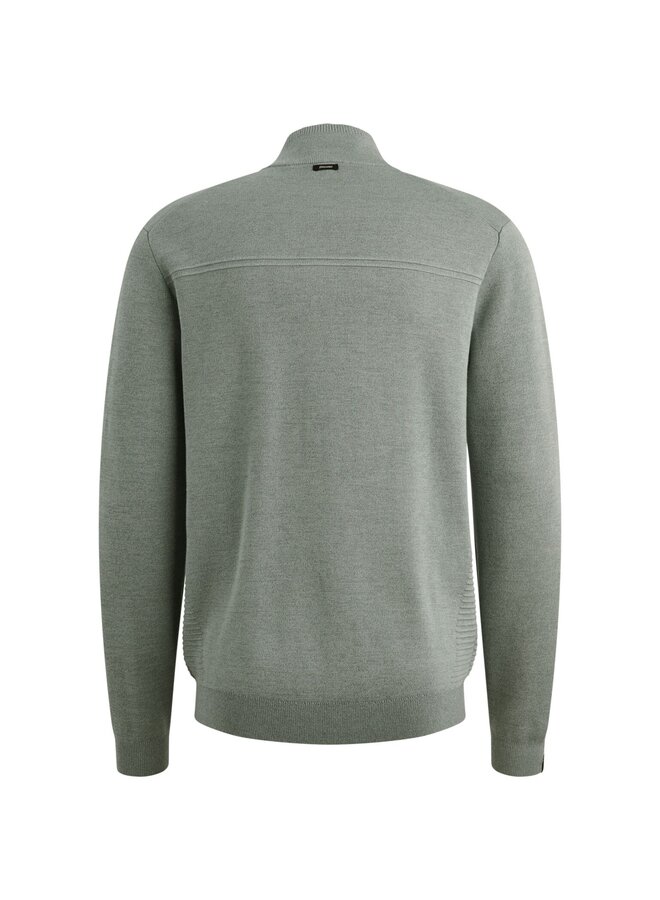 Vanguard vest met rits in mintgroen