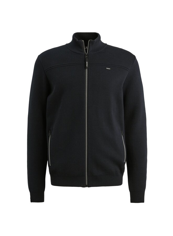 Vanguard vest met rits navy