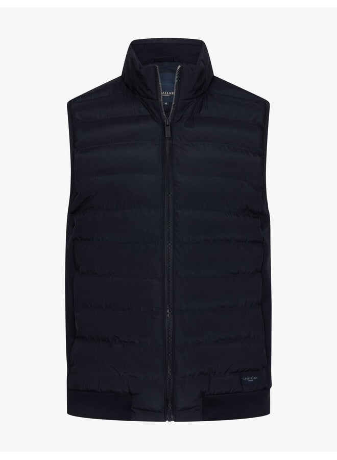 Cavallaro Napoli Quintino bodywarmer dark blue