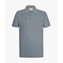 Profuomo polo korte mouw visgraad blue