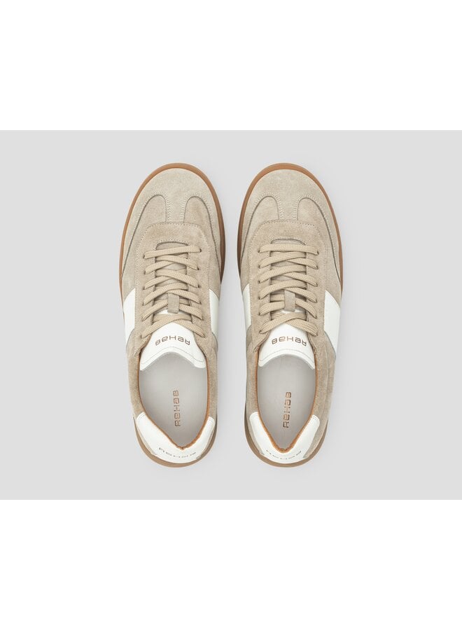 Rehab sneaker Zack suede khaki