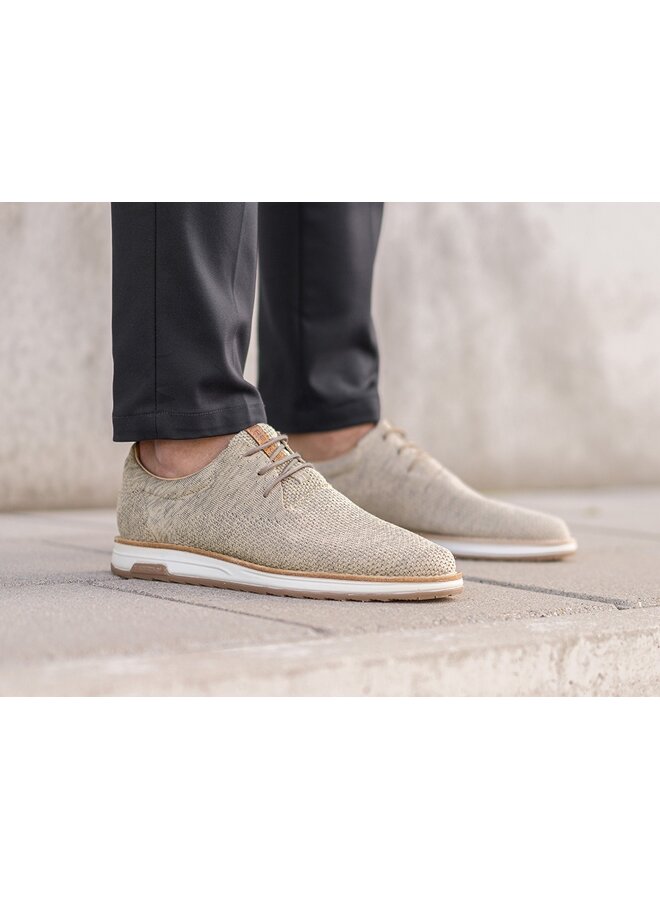 Rehab Nolan knit veterschoen sand