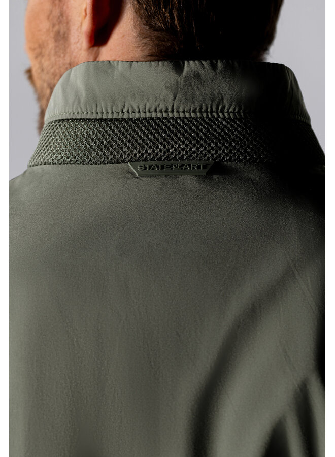 State of Art lichtgewicht zomerjas groen