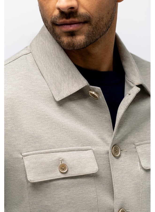 State of Art jersey ovrshirt beige