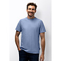 State of Art t-shirt korte mouw met structuur blue