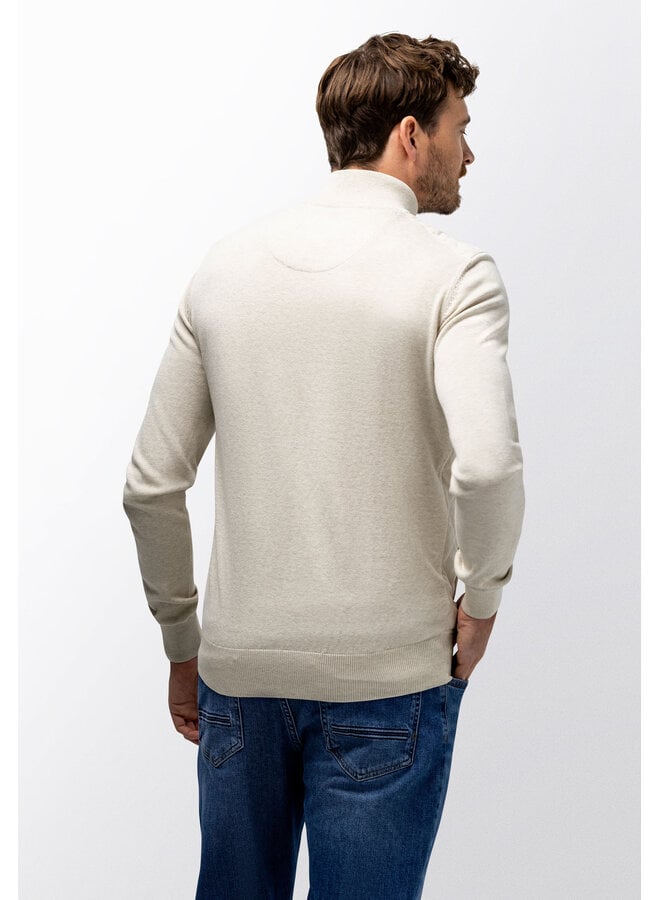 State of Art vest met rits beige