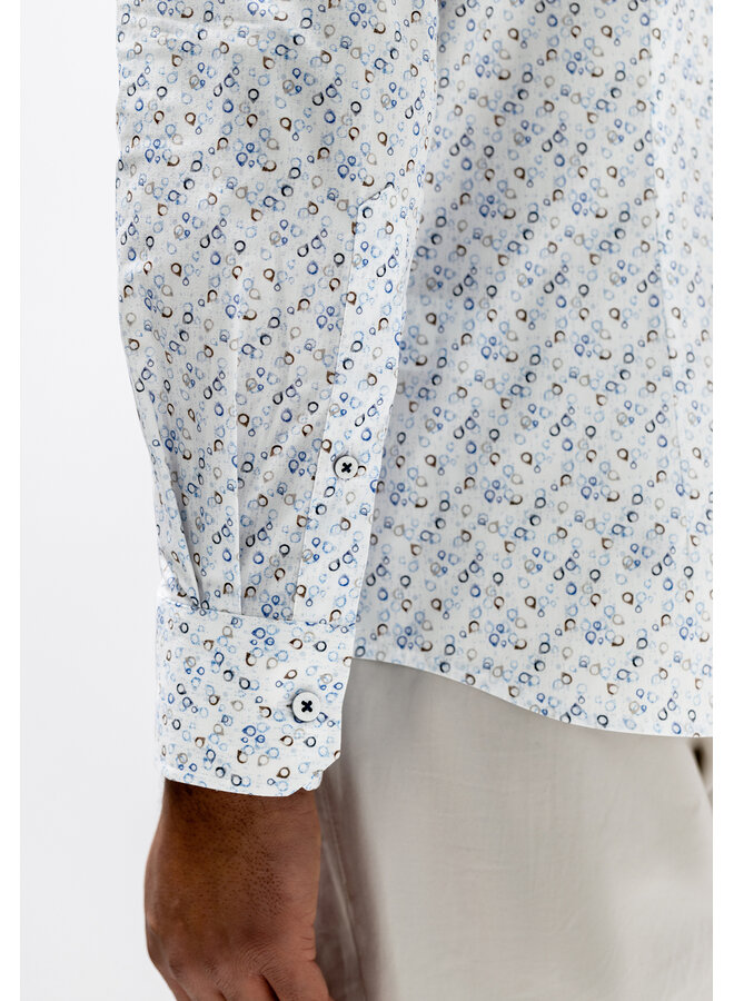 State of Art overhemd lange mouw met print