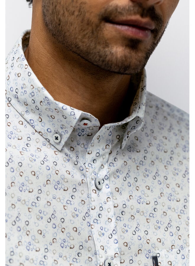 State of Art overhemd lange mouw met print