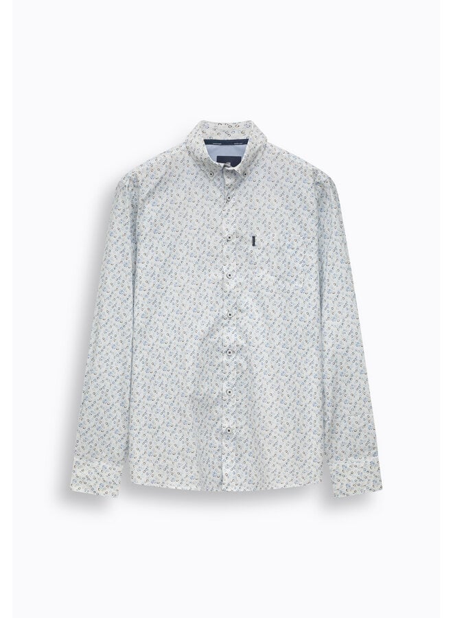 State of Art overhemd lange mouw met print