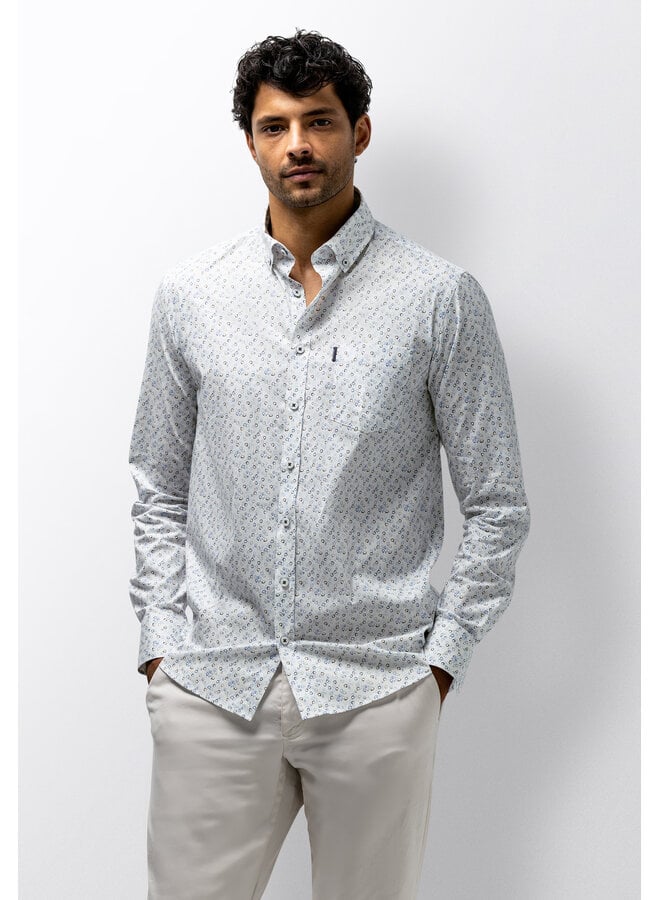 State of Art overhemd lange mouw met print