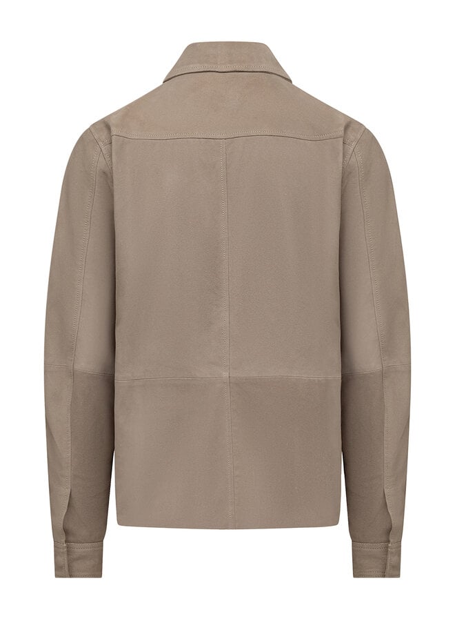 Agiato suede zomerjas Milano beige