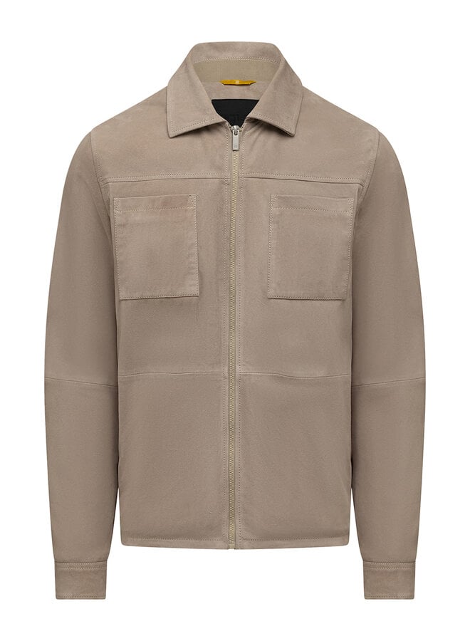 Agiato suede zomerjas Milano beige