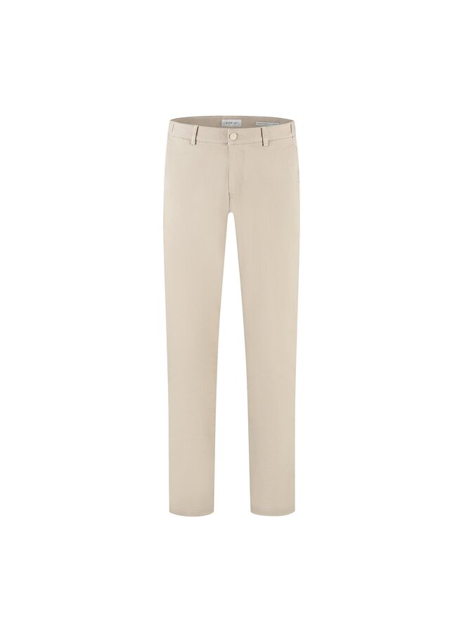 North 84 katoenen chino met rekband beige L34