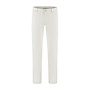 North 84 katoenen chino met rekband off-white L34