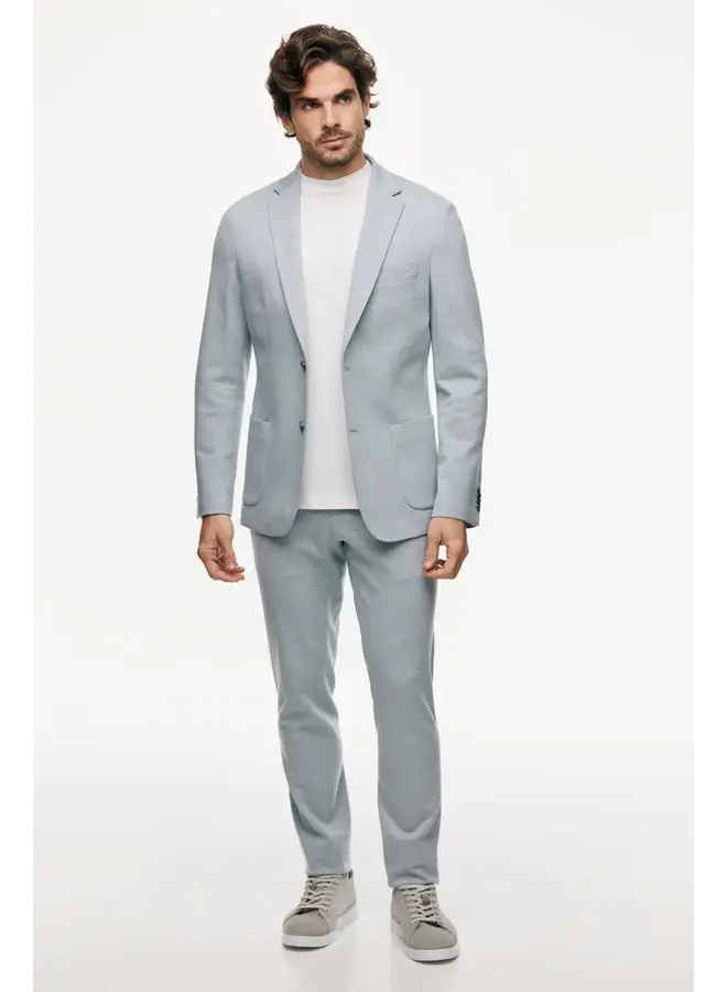 Gentiluomo jersey colbert licht blue