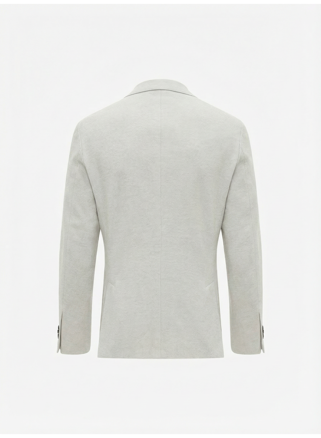 Gentiluomo jersey colbert licht beige