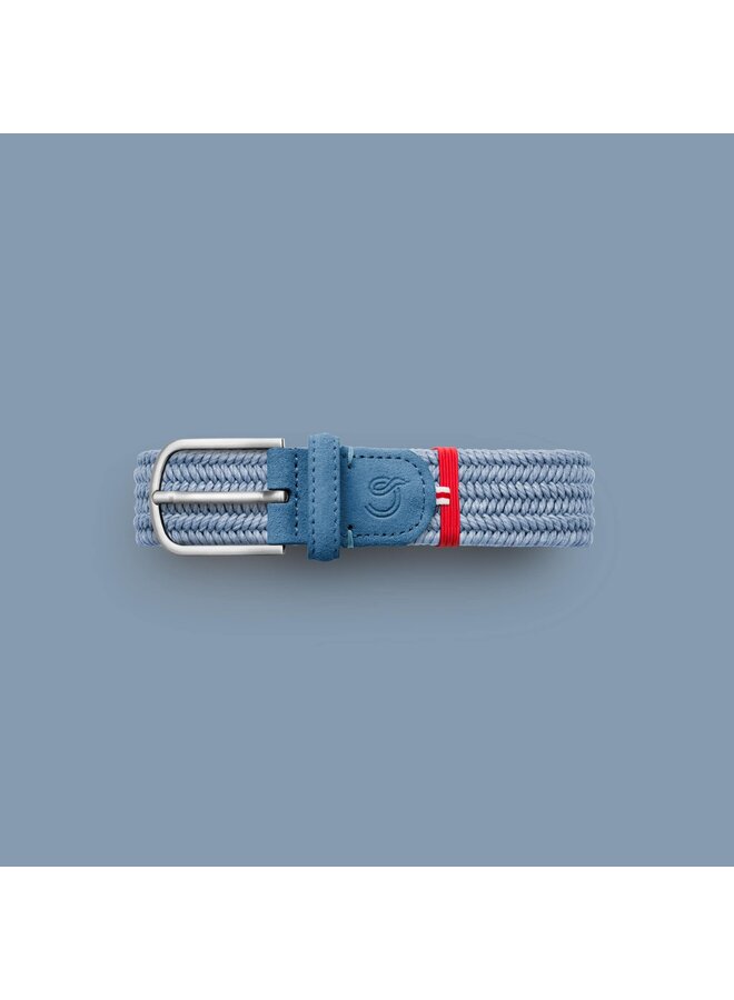 La Boucle waxed cotton gevlochten riem Sicilia