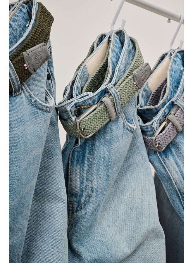 La Boucle gevlochten riem Lecce