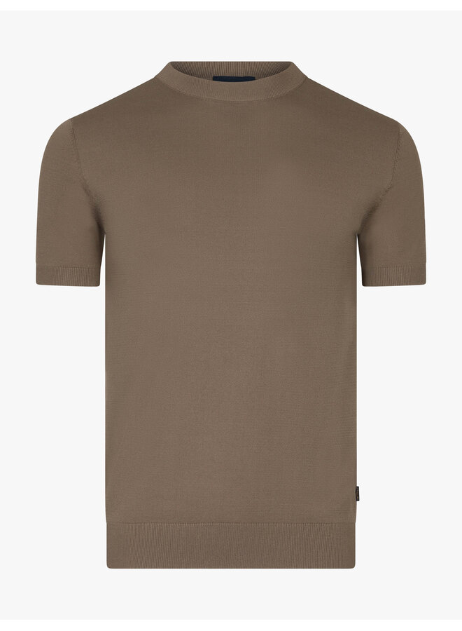 Cavallaro Milo tee dark taupe