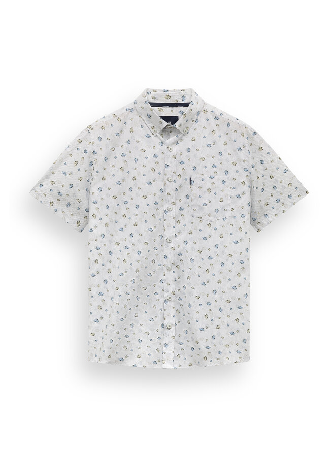 Overhemd korte mouw print