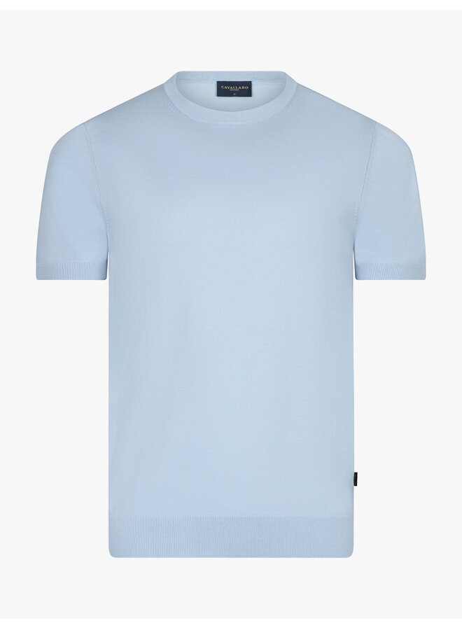 Cavallaro Napoli Zalacio Tee light blue