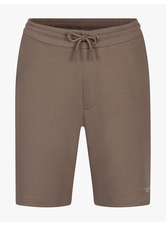 Bermuda Murano short met koort dark taupe
