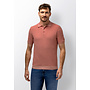 State of Art gebreide polo met structuur oud roze
