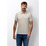 State of Art pique polo met stretch beige