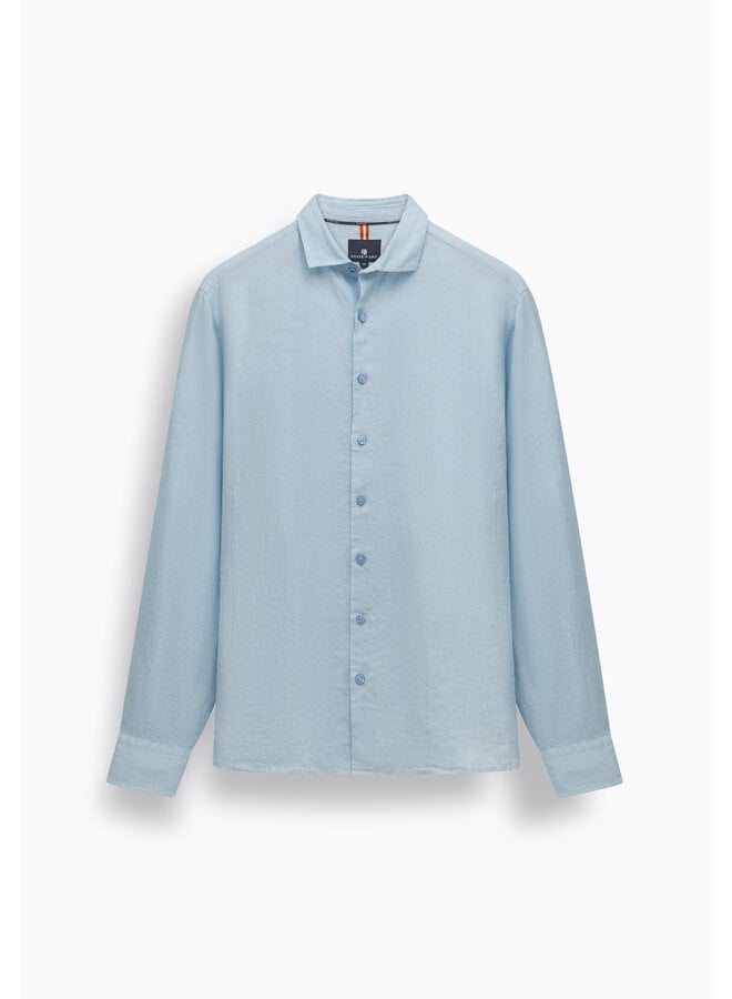 State of Art linnen overhemd licht blauw