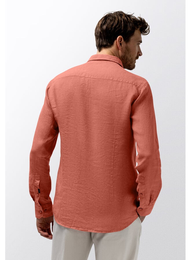 State of Art linnen overhemd old pink