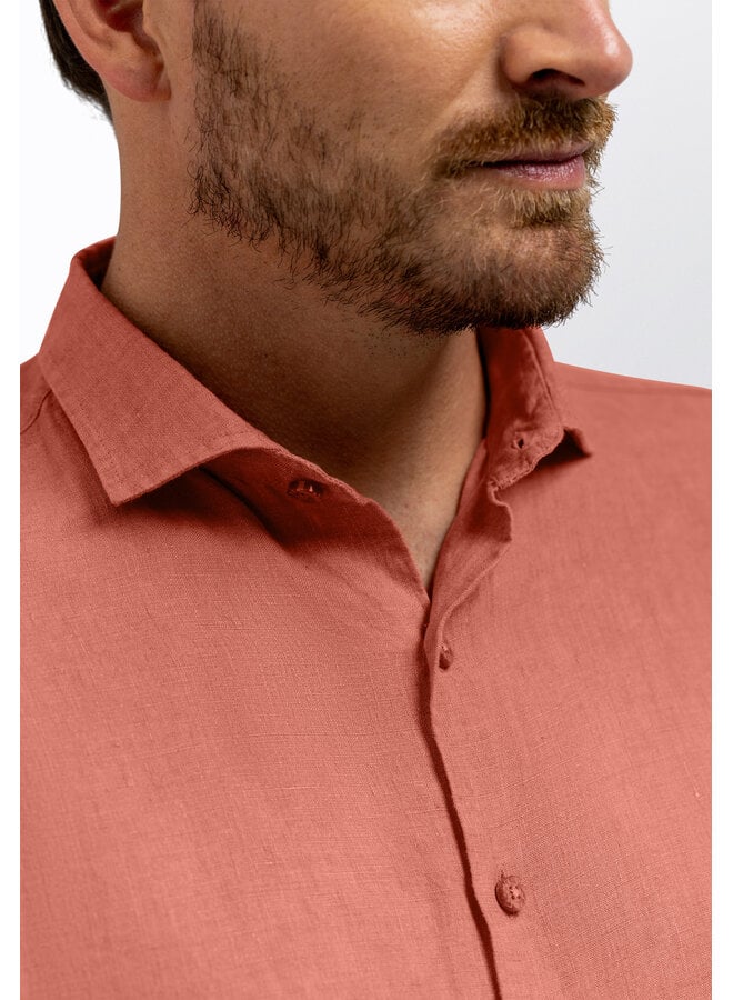 State of Art linnen overhemd old pink
