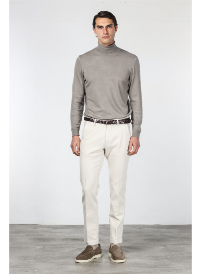 Mason's Torino Jersey chino wit