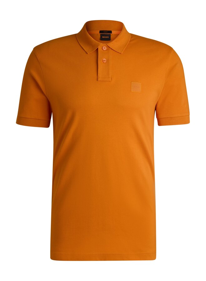 Hugo Boss Passenger polo korte mouw oranje