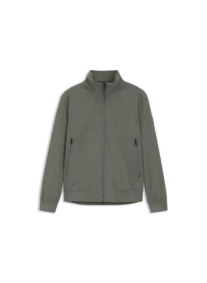 Okri zomerjas met stretch dark khaki