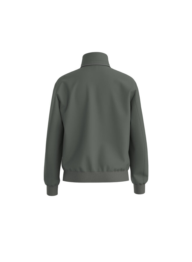 Hugo Boss zomerjas met stretch dark khaki