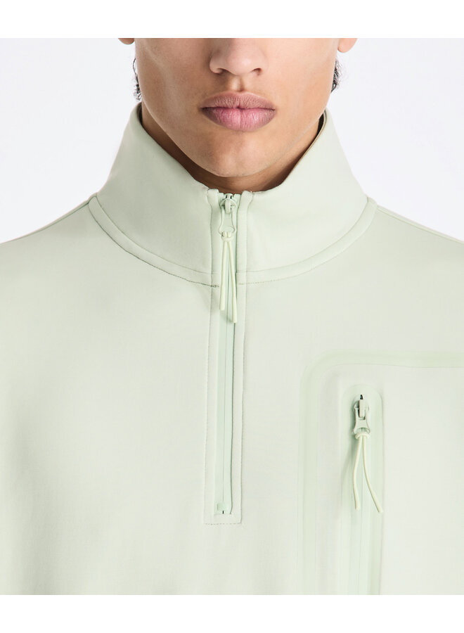 Peuterey half zip sweater Kent licht groen