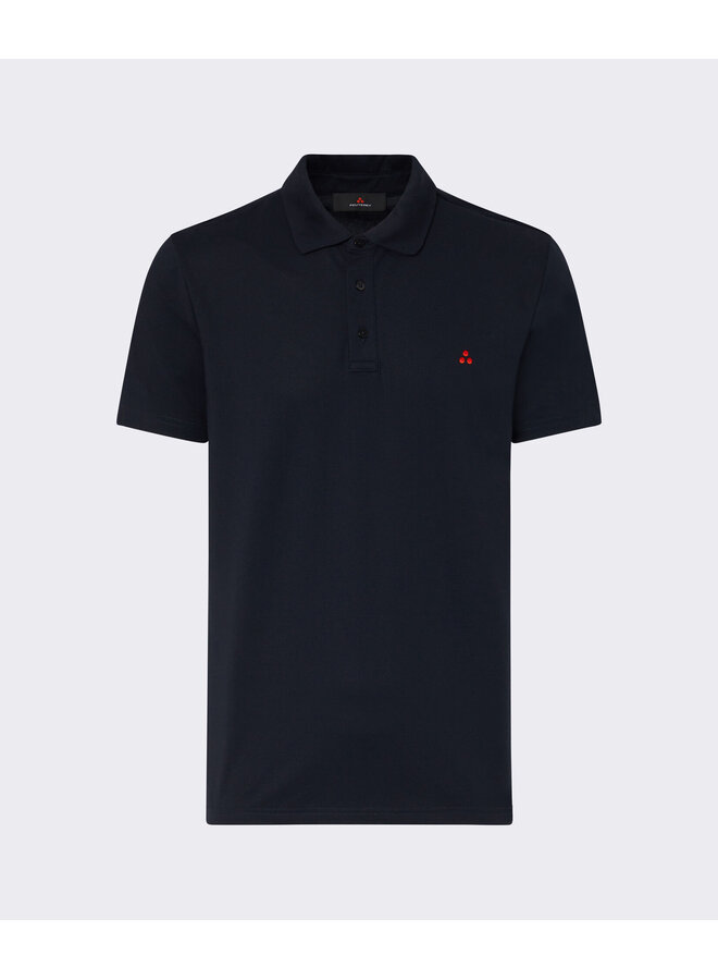 Peuterey Mezzola polo korte mouw navy