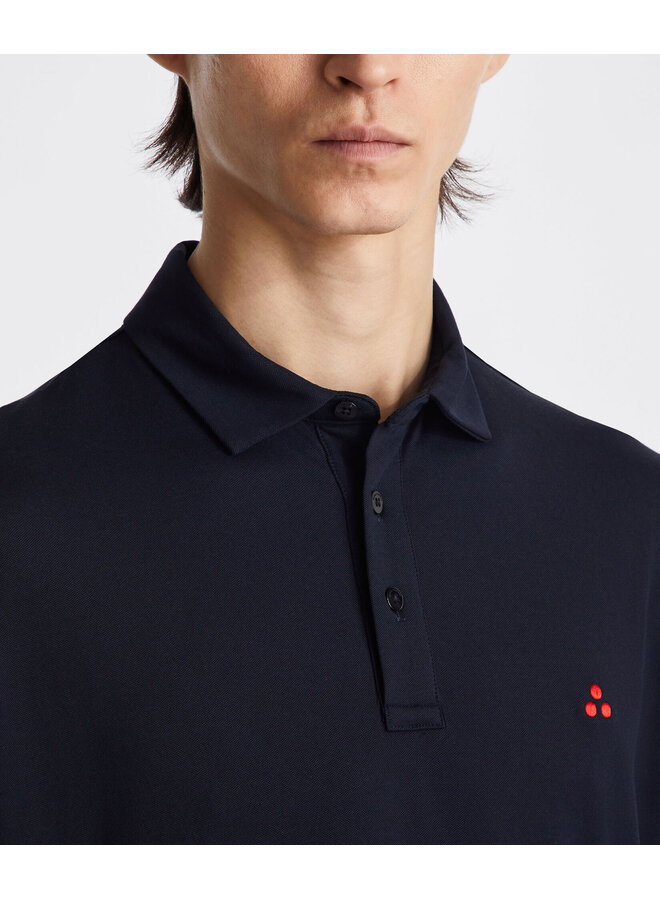 Peuterey Mezzola polo korte mouw navy