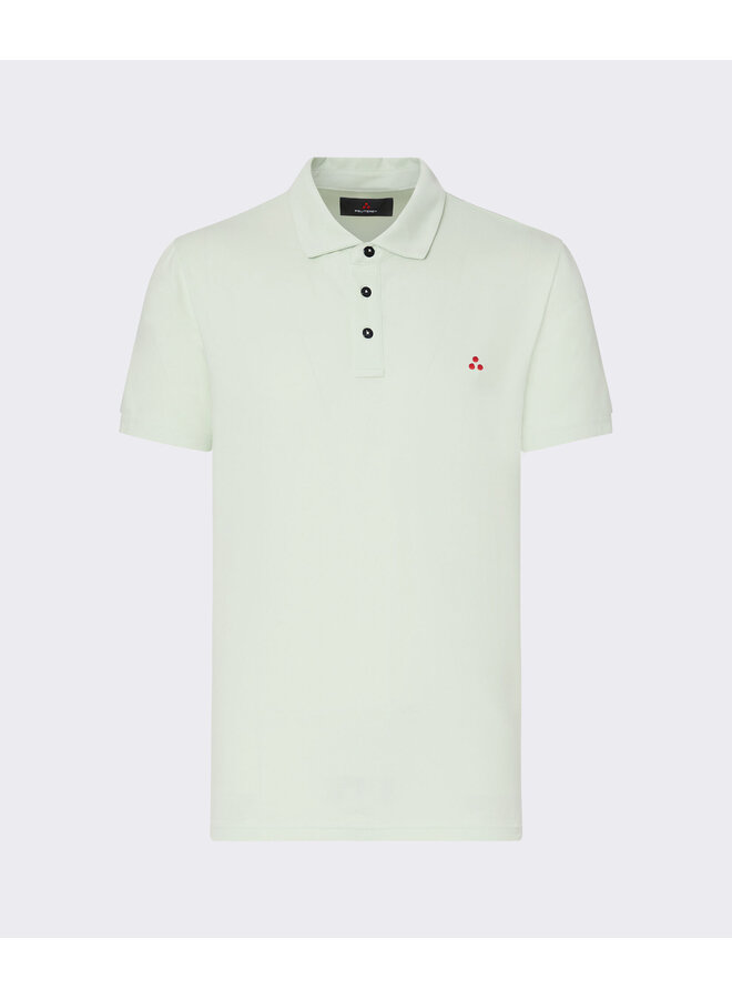 Peuterey Mezzola polo korte mouw licht groen