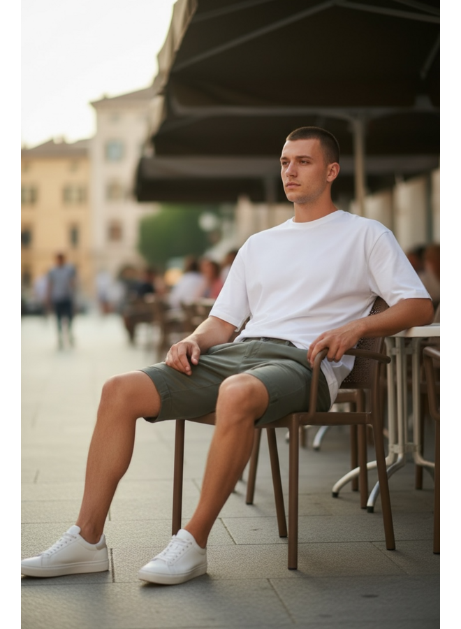 Mason's korte broek Torino donker groen